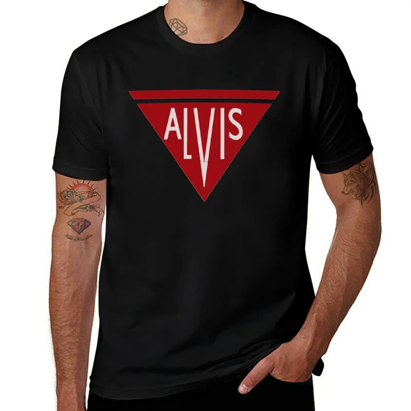 Camiseta Alvis Automobiles, camiseta informal sencilla y moderna