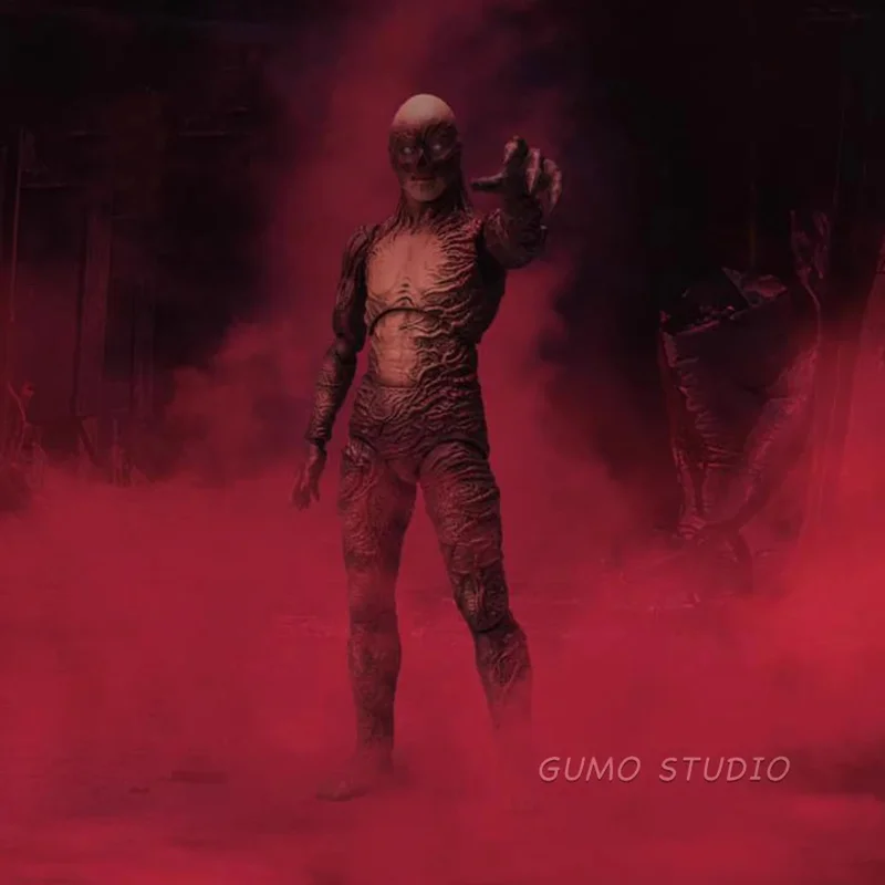 

BANDAI Stranger Things перевернутая фигурка, Коллекционная игрушка, модная кукла, периферийное украшение, подарок для фанатов аниме