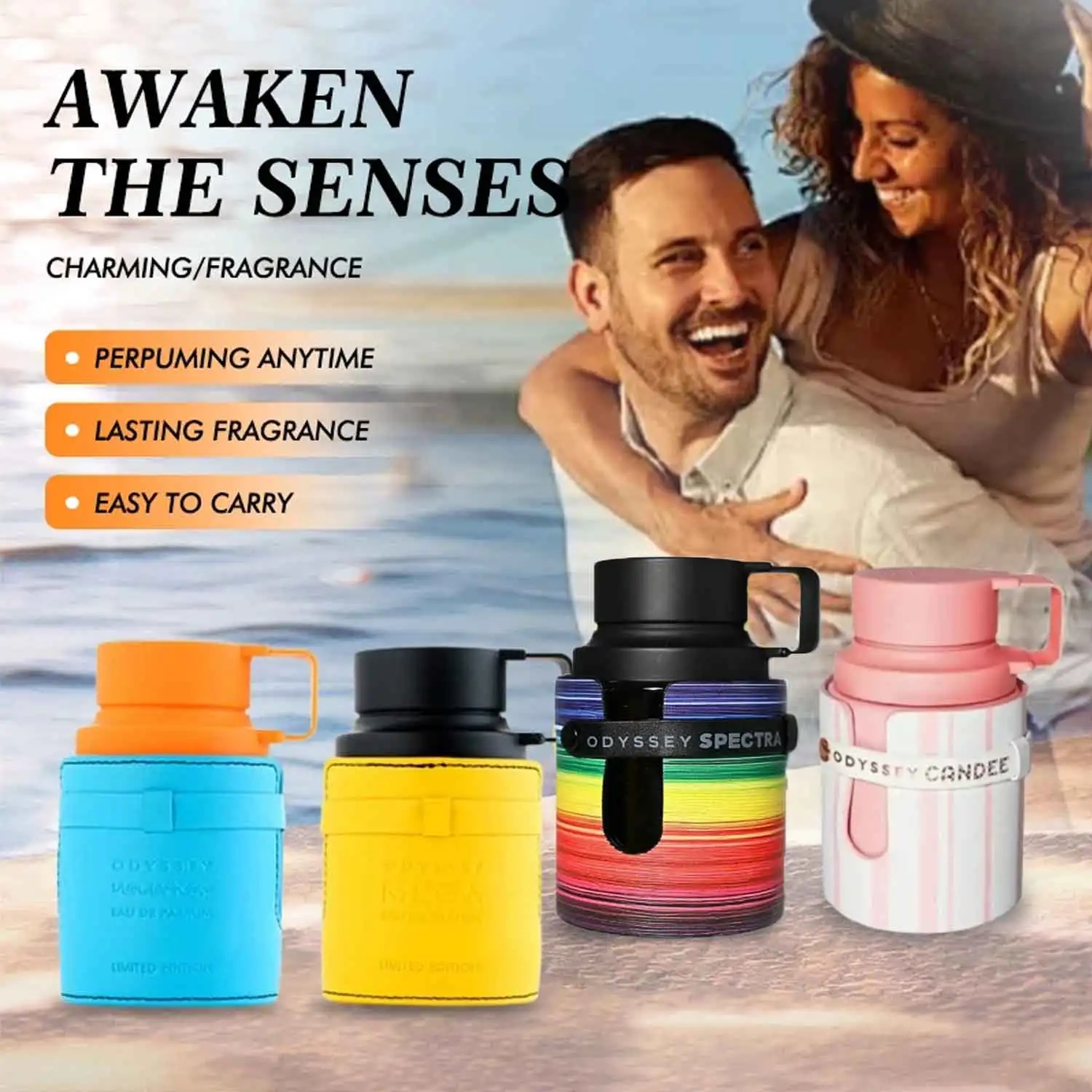 

Armaf Odyssey Spectra Rainbow Edition для парфюмерного спрея унисекс, 3,4 унции, идеально подходит для повседневного ношения и особых случаев