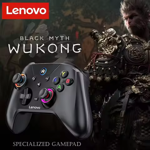 Lenovo S02 무선 컨트롤러 Bluetooth 게임 패드 조이스틱 Nintendo Switch Android/IOS/PC 게임 패드 용 6 축 이중 진동