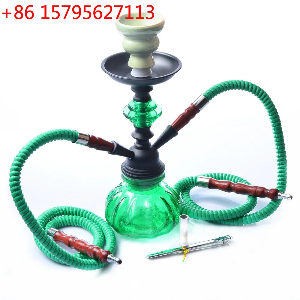 

Arab shisha set, finished set accessories, small double-tube hookah