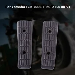 1Pair Footrest Front Rubbers For Yamaha FZR1000 87-95 FZ750 88-91 46X-27413-00