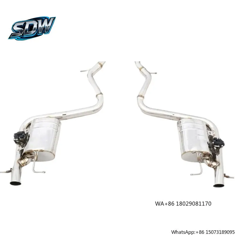 

High Flow Performance Valved Catback Exhaust for S Class CLA250 CLS450 GT C63 E53 E63 GLC63 GLE63 GLS63