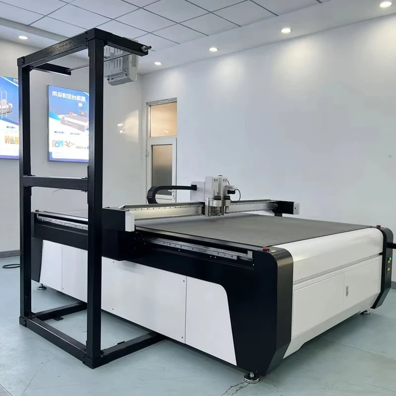 ZXT CNC Router Automatic Oscillatory Knife Cutting Machine Manufacturing Vibrating Gaskets Cutting Equipment
