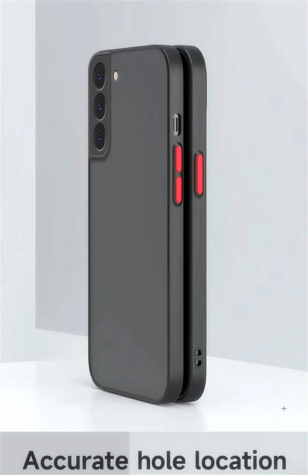 ARMOUR stoßfeste matte Hülle für Samsung Galaxy S20 S21 FE S22 Plus S23 Ultra S8 S9 S10 Plus Note 8 9 10 20 Ultra Bumper Cover – Detail 5