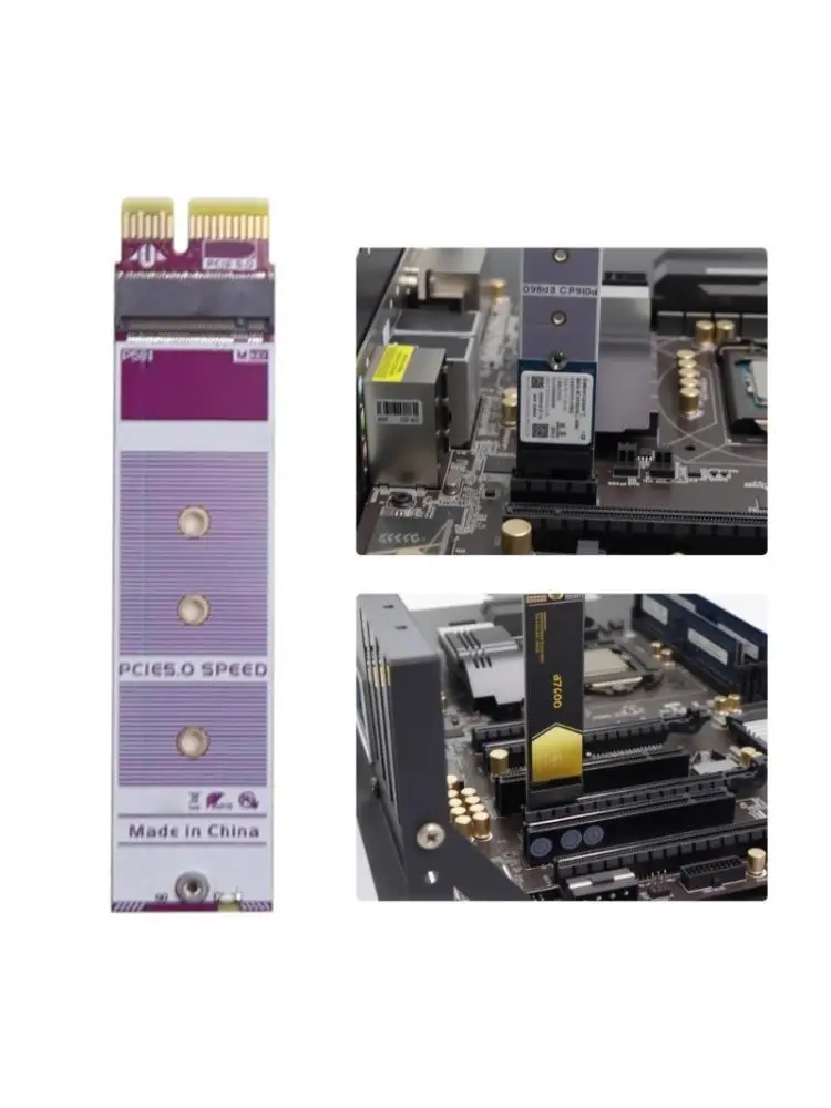 

Y1UB PCIe 5.0 NVMe M.2 Решение для хранения данных Расширение передачи данных Жесткое расширение для настольного компьютера