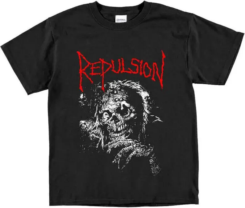 Repulsion Death Metal camiseta Vintage Grindcore terrorzer Assuck Pig Destroyer