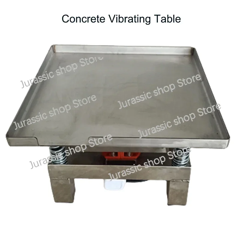 

3000rpm Concrete Vibrating Table Small Vibration Test Bench Test Block Vibration Platform Stainless Steel Mini Vibration Table