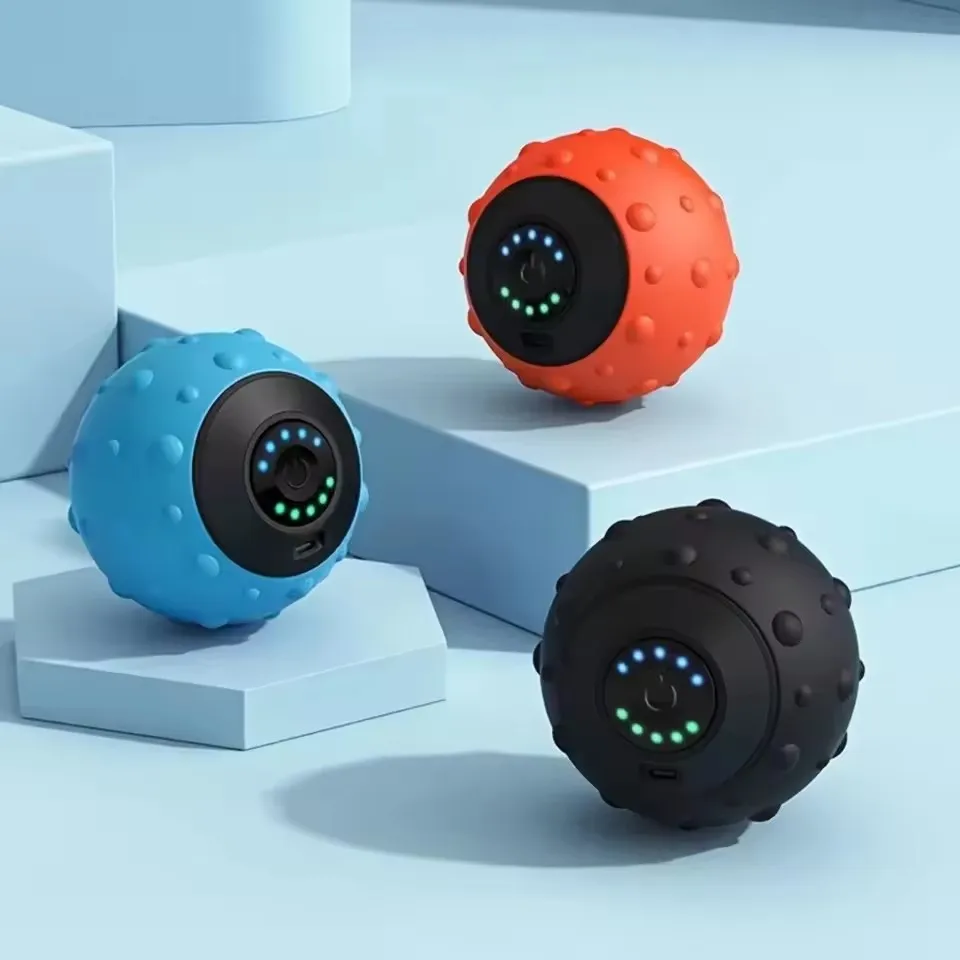 

Vibration Electric Massage Ball Sports Fitness Foot Massage Facial Care Soothing Device Gym Home Training Yoga Massage Ball