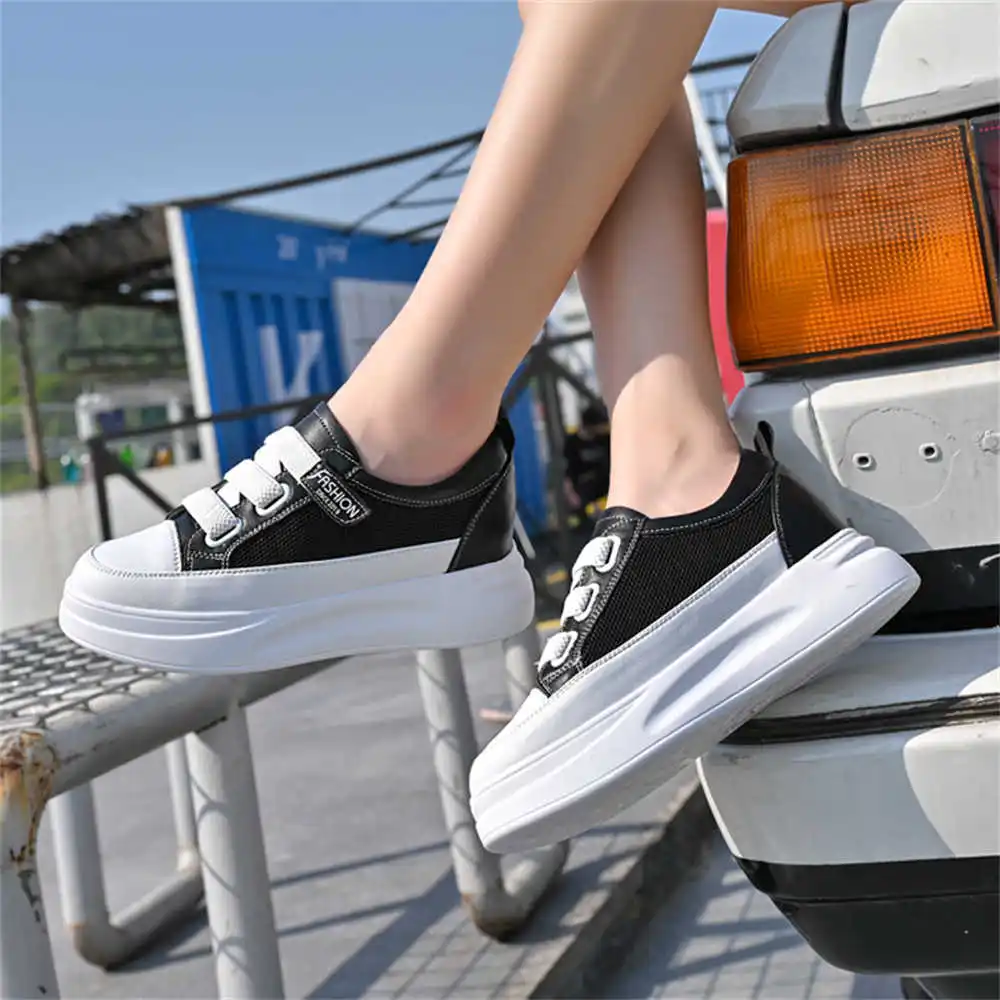 Sumer Key Height Female Tenes Heels Brand Shoes Women's Heeled Sneakers Sport Cheap Sneskers Saoatenis Boty Fashionable
