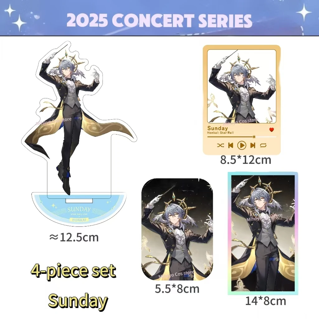 Hsr torre preta huang quan jing yuan série de concerto feita por fãs cartão acrílico acessórios cosplay crachá honkai star rail jogo