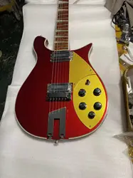 Rickenbacker Matal Red Electric Guitar, Model 620, Neck Thru Body, Toaster Pickups, New Made