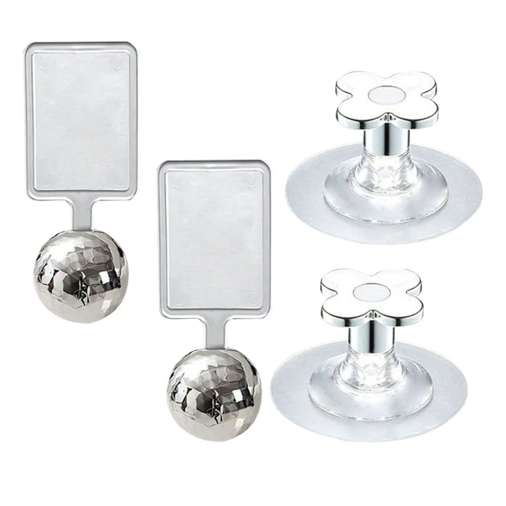 4Pcs Toilet Lid Lifters Safe Sturdy Decorative Adhesive Toilet Seat Handles Bathroom Cover Lifters Universal Easy Install