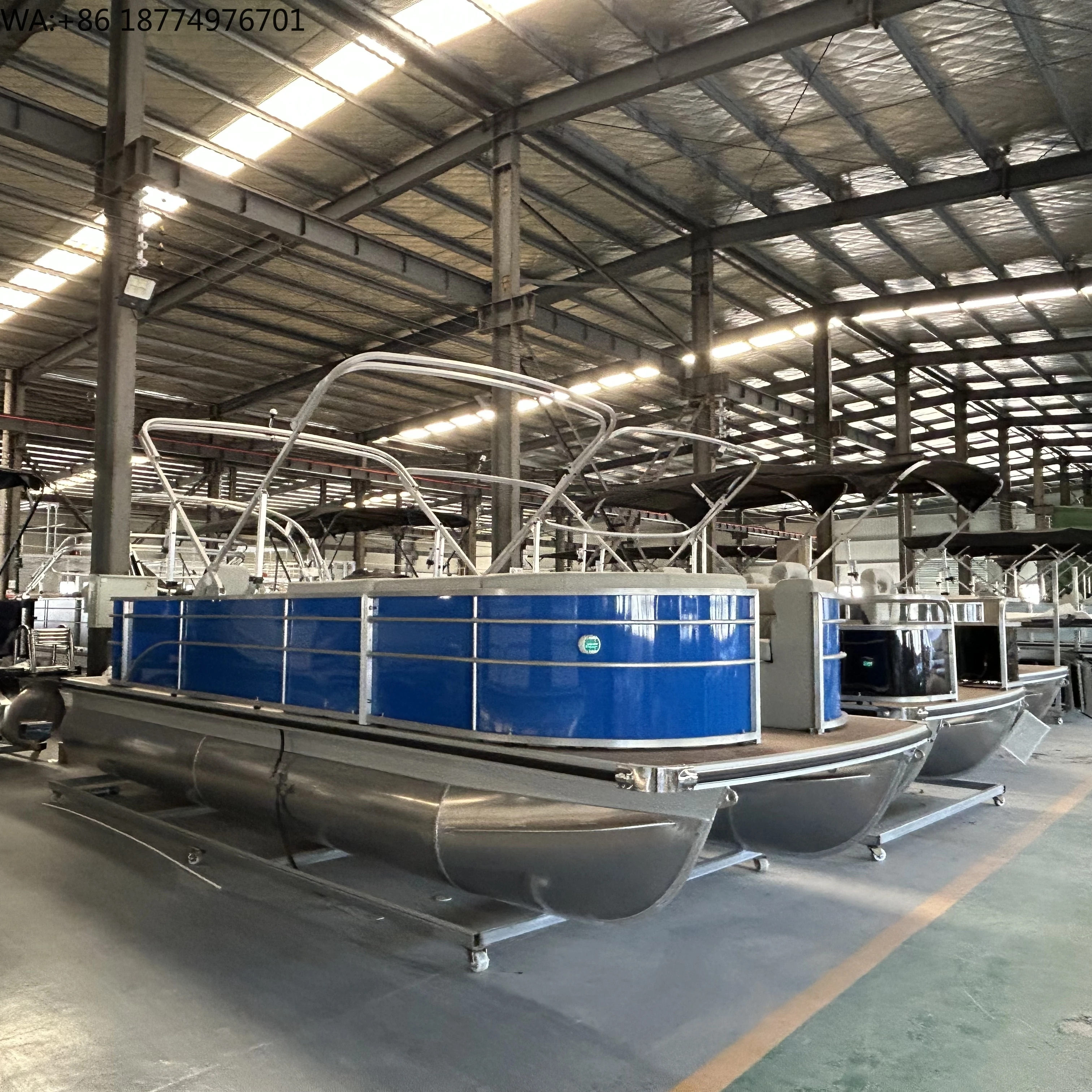 Allhouse - Nuevos Botes Pontón Deportivos Pequeños para Pesca, Compra al por Mayor en China, Botes Pontón de Agua con Tubo Flotante de Aluminio de 19 pies