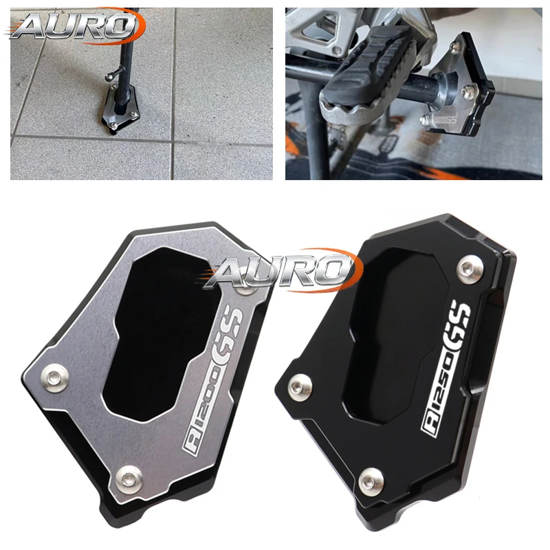 Motorcycle Kickstand Enlarge Side Stand Extension For BMW R1200GS LC R1250GS HP R1200 R1250 GSA F750GS F850GS Adventure Rallye