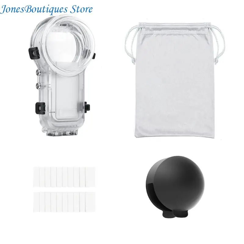 Shockproof Quick Release Plunge Housing 60m Depth Resistance Full Frame Design For Explorers W8KE