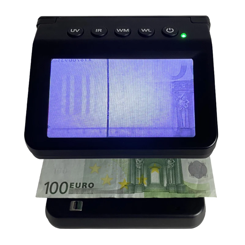 UV MG IR WM WL Money Detector UV Light Fake Money Checker Infrared Ink Counterfeit Bill Notes Detector Infrared Detector