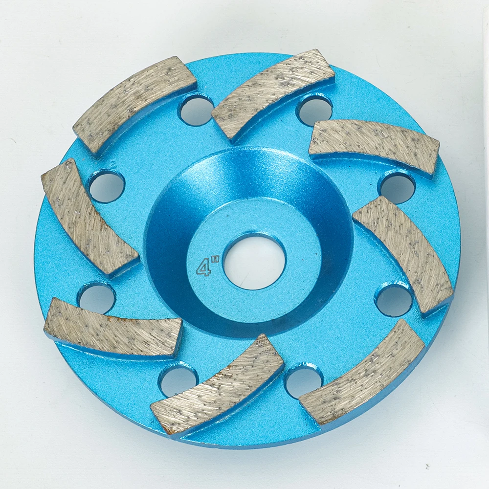 4 Inch 100mm Diamond Grinding Block Polishing Wheel Cement Concrete Metal Plate Grinding Bowl Stone Floor For Grinder Machine