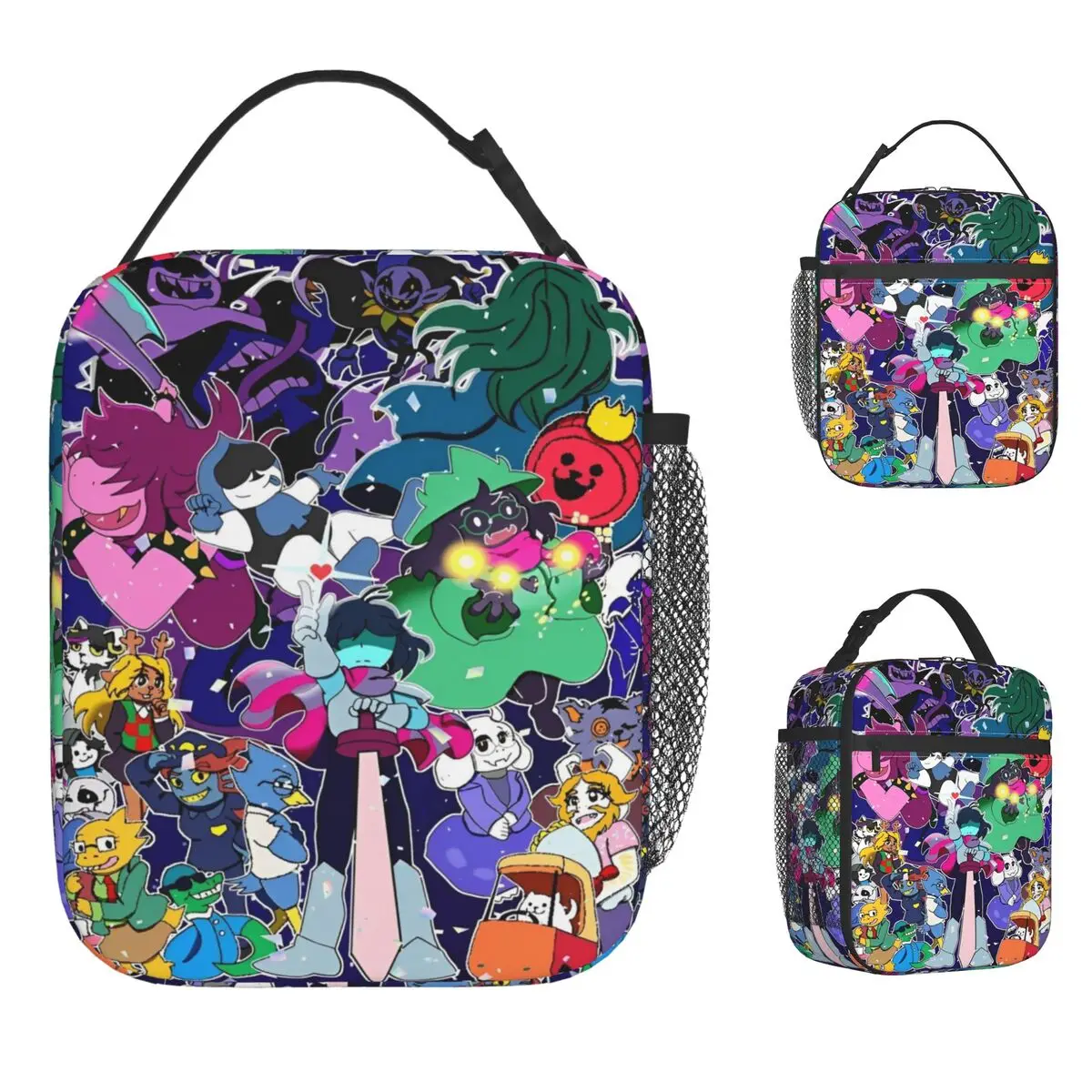 

Deltarune Lunch Bag For Girls Game 2025 Custom Lunch Box Aesthetic Office Cooler Bag Convenient Waterproof Thermal Tote Handbags
