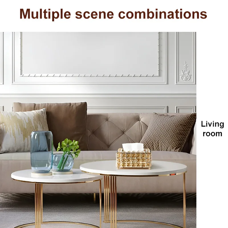 💕 حار 💕 [وصى به Netflix] صندوق مناديل فاخر/صندوق تخزين كريستال للمناشف الورقية/صندوق مناديل كريستال على الطراز الأوروبي/ورق