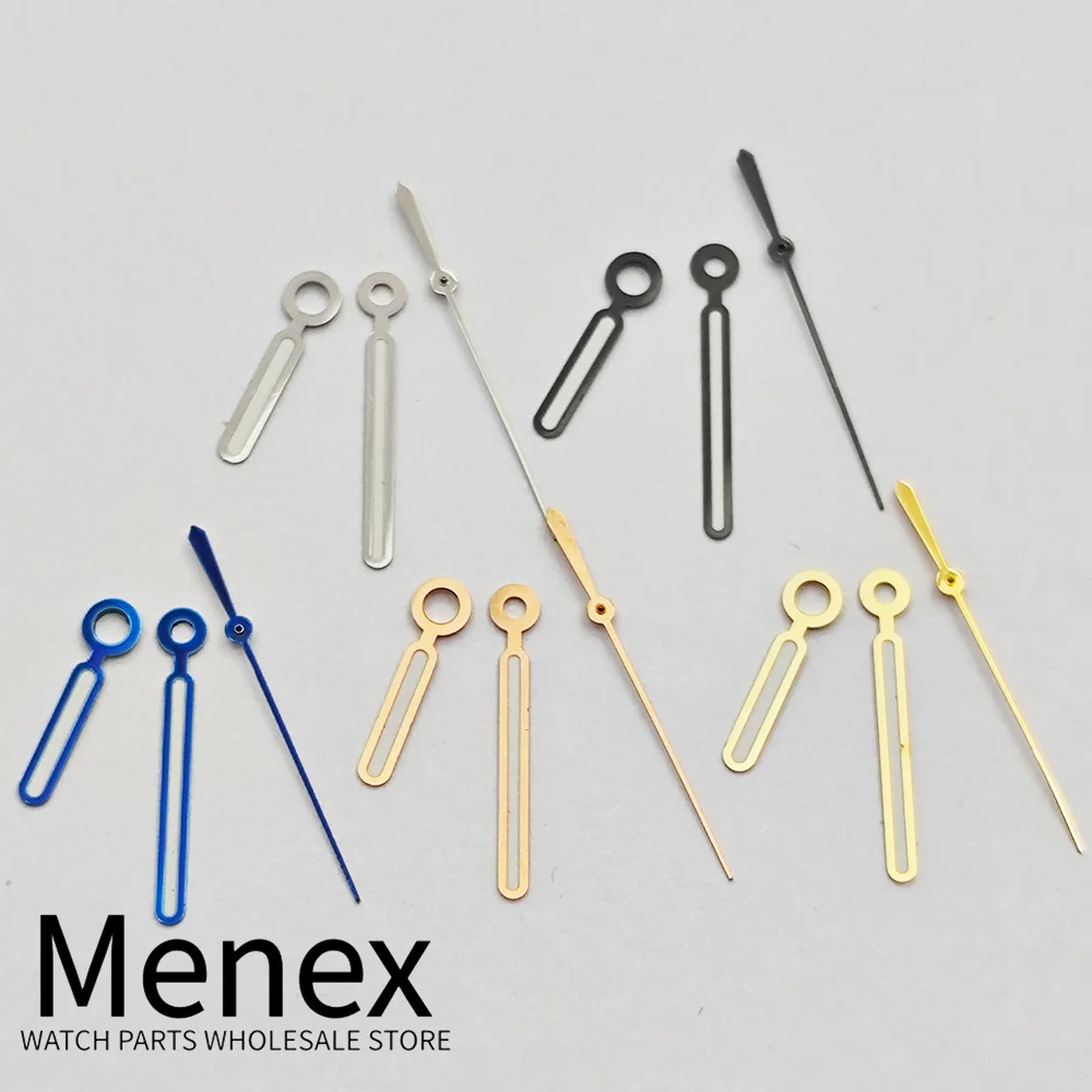Menex Multi Color Green Luminous Watch Hands Fit NH35 NH36 Miyota82 DG ETA2824 2836 Automatic Movement Watch Replacement Parts