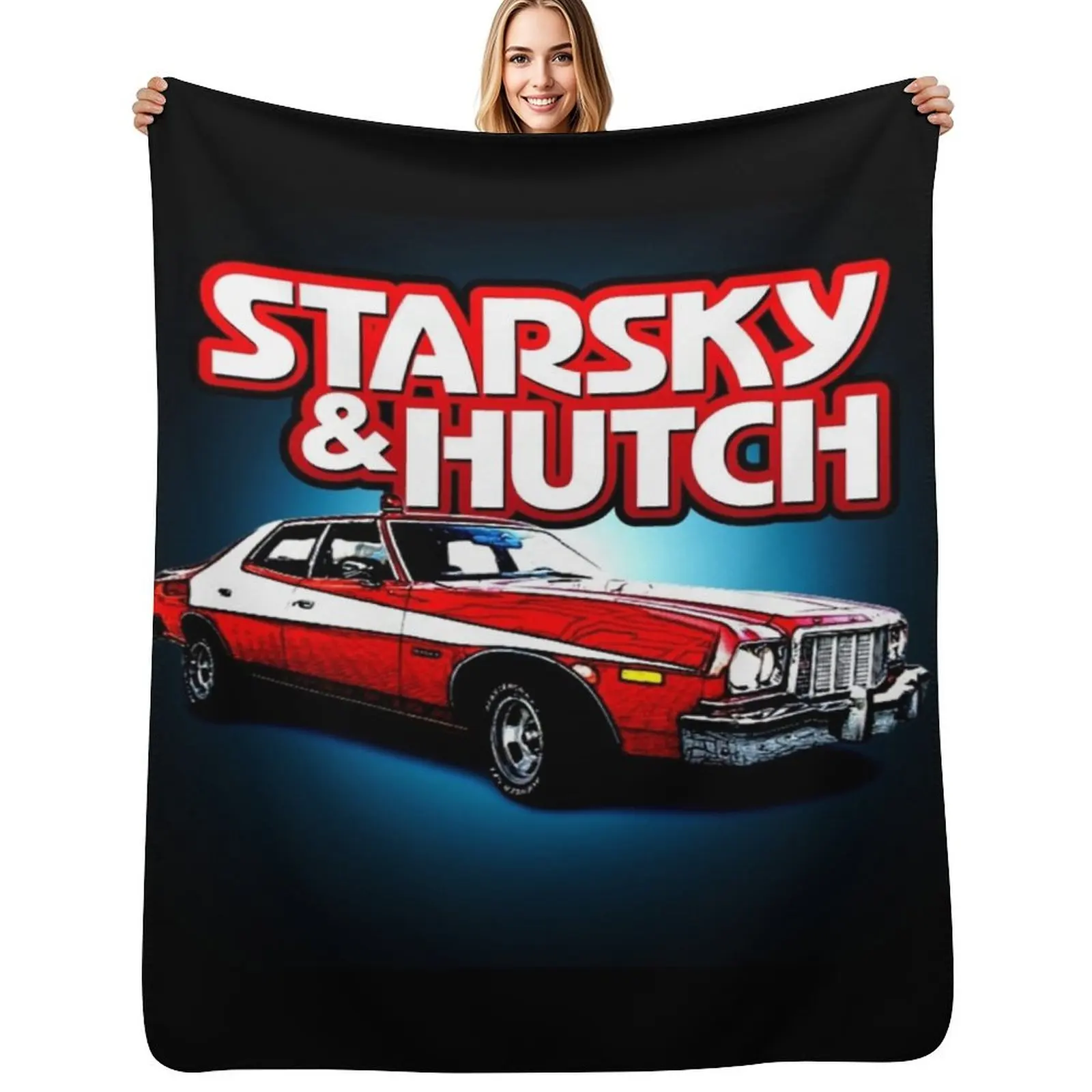 Starsky and Hutch TV series Throw Blanket Soft Plaid Beach Soft bed plaid For Decorative Sofa Travel Blankets