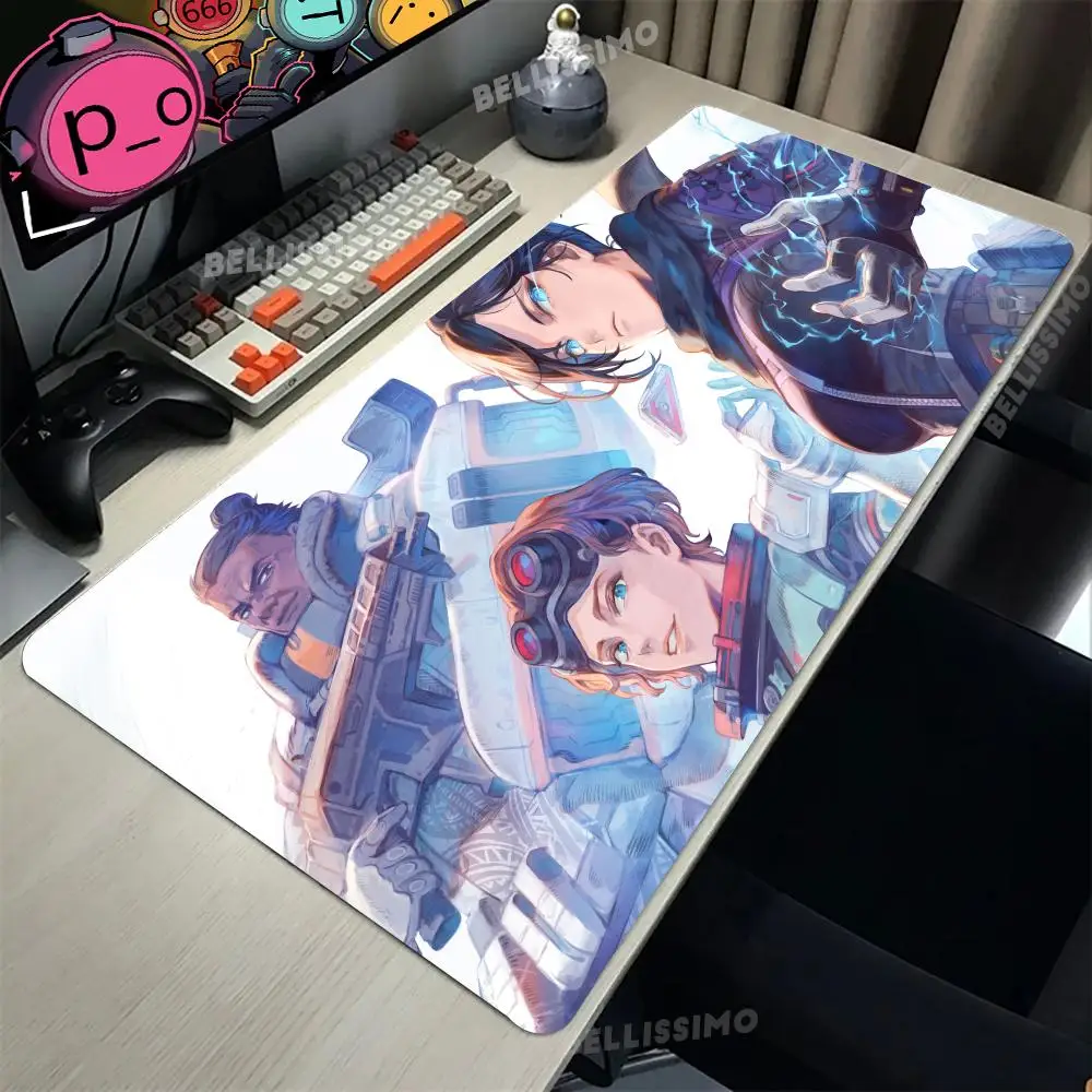 

Apex Legends Mousepad 800x300 Xxl Funny Unique Desktop Pad Game Mousepad PC Size for large Edge Locking Game Keyboard Pad XL