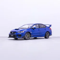 Diecast 1:18 Scale Subaru Impreza WRX Sti 2018 Sports Car Simulation Alloy Car Model Static Display Collectible Toy Gift