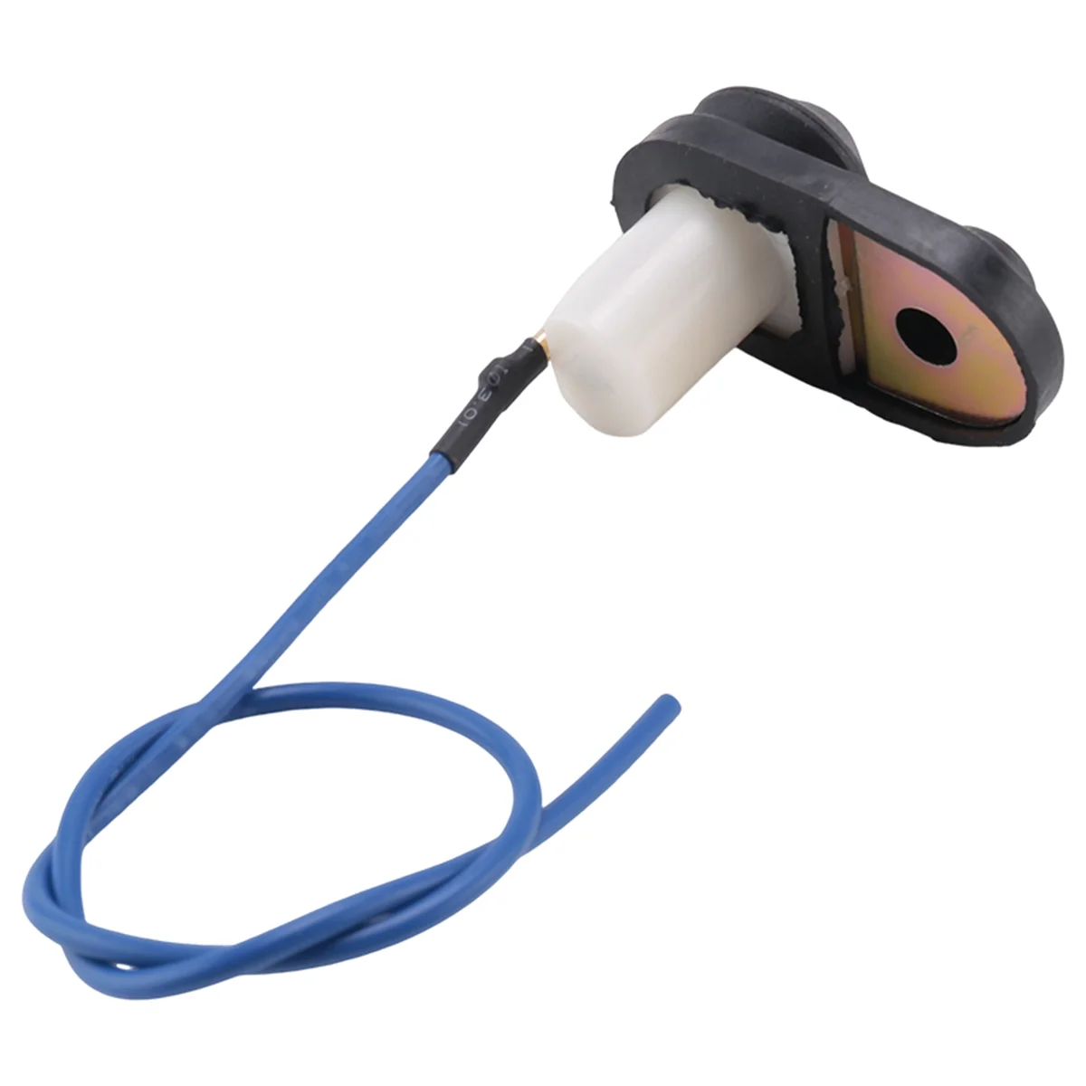 Porta Interior do carro Cortesia Light Switch, botão preto do veículo, 2 pcs