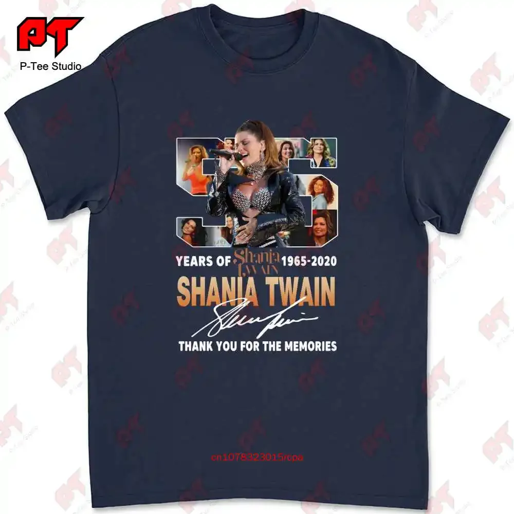 55 Years Of Shania Twain 1965 2020 T-shirt NS8H