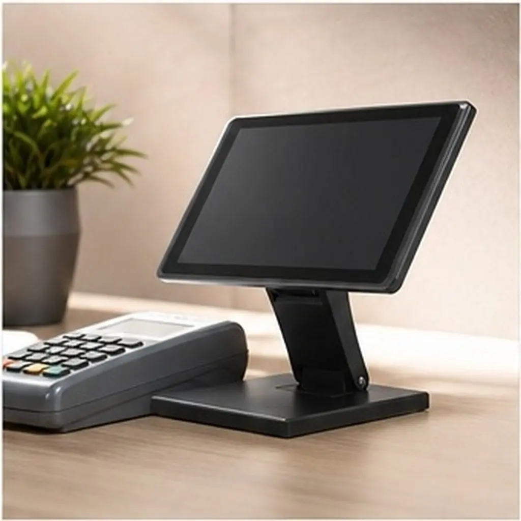 Folding Metal LCD TV Desk Stand Adjustable Base for Flat LED Monitor Screen Touch Industrial Control Monitors Universal TV Base