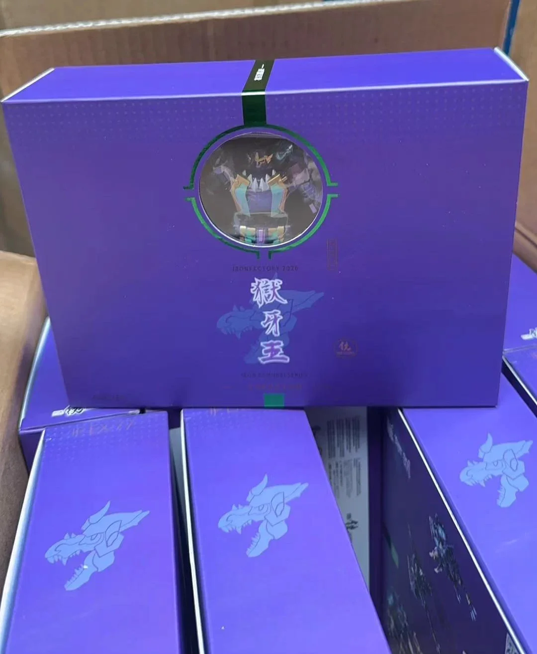 

In Stock Originate IRON FACTORY IF EX-77 GOKUGAOH Megatron Tyrannosaurus Deformation Toys Movable Model Beast Wars IRON SAMURAI