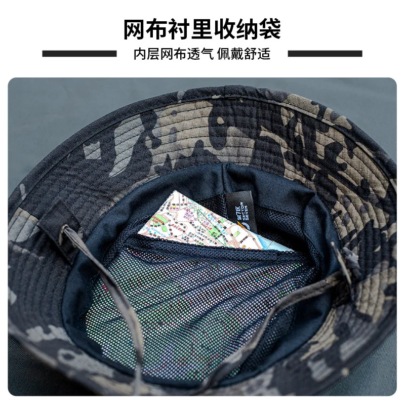 Sombrero táctico militar unisex – Camuflaje visera estrecha - imagen 5