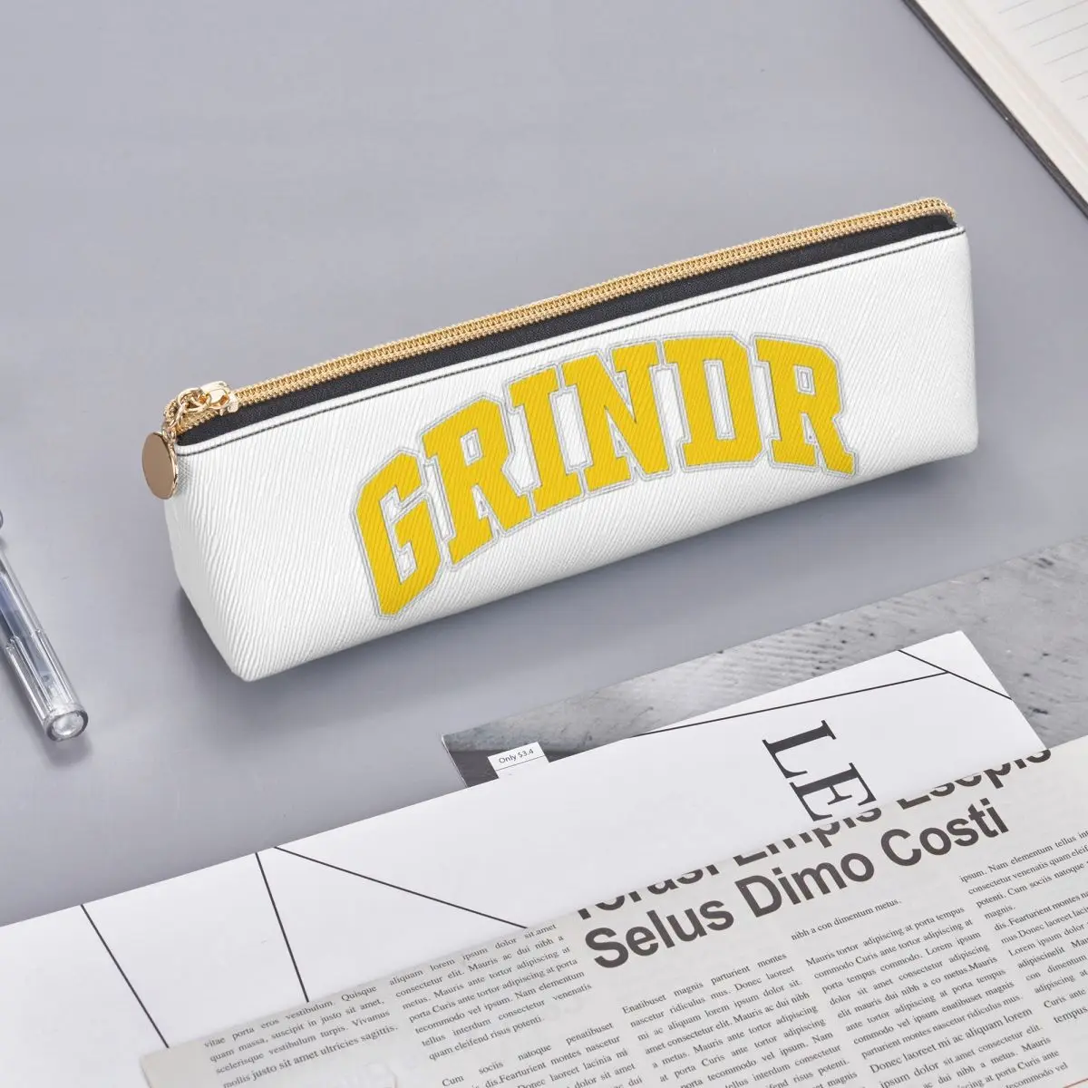 حافظات أقلام رصاص كلاسيكية للشبكة الاجتماعية من Grindr حقيبة تخزين أدوات مكتبية صندوق أقلام حقيبة أقلام رصاص لطلاب المدارس