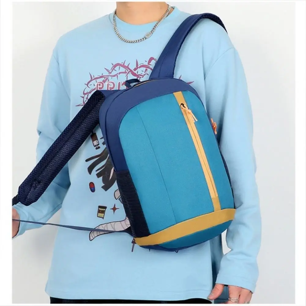 Simple Large Capacity Outdoor Sports Backpack Zipper Oxford Cloth Climb Bag Shoulders Bag Waterproof Mountain Bag Women
