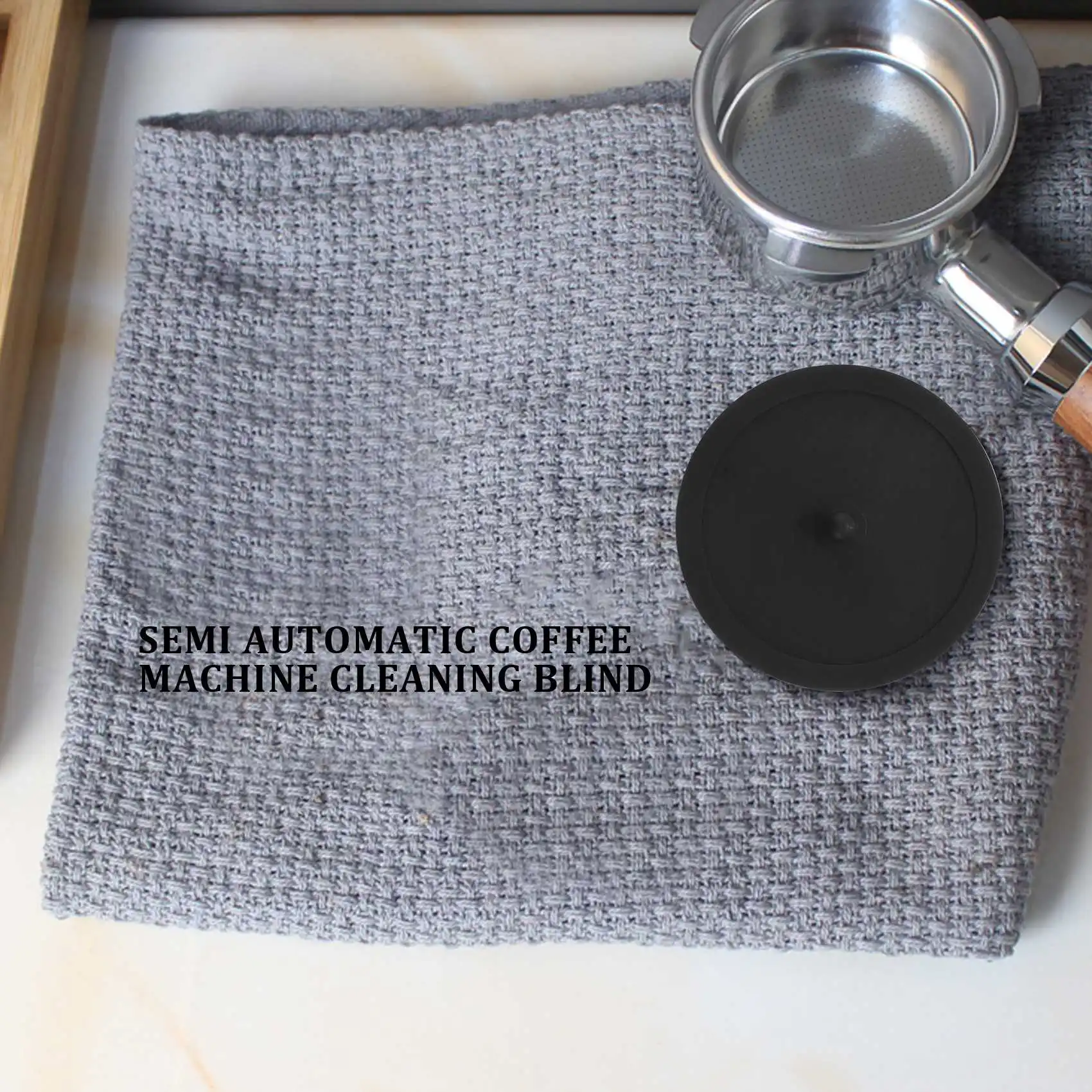 ABQR Blind Filter Backflush Disk Rubber For Espresso Machines Brewing Head Backwashing Gasket