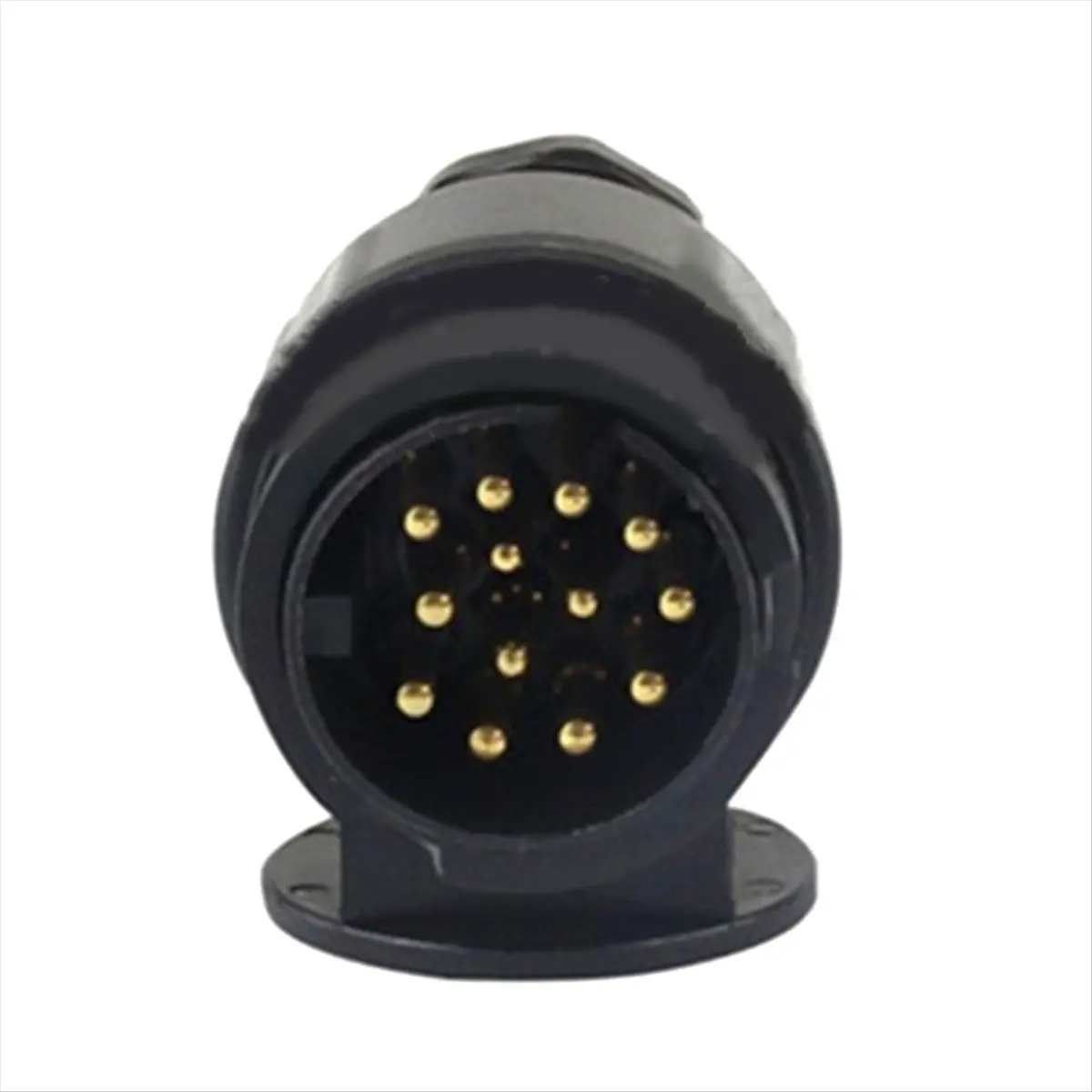 Special Offer-12V 13 Pin Trailer Plug Waterproof Trailer 13 Pole Plastic Electrical Connector Wiring Connector Adapter Trailer T