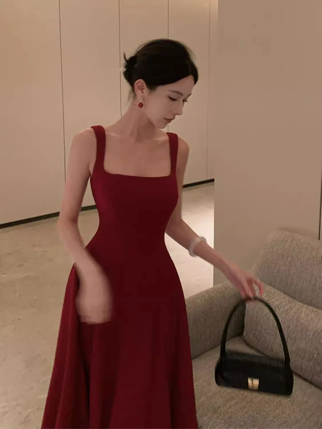 Vestidos sem mangas feminino bonito festa primavera seda pura perspectiva transparente ditsy em camadas piquenique fluindo pastoral natureza chique