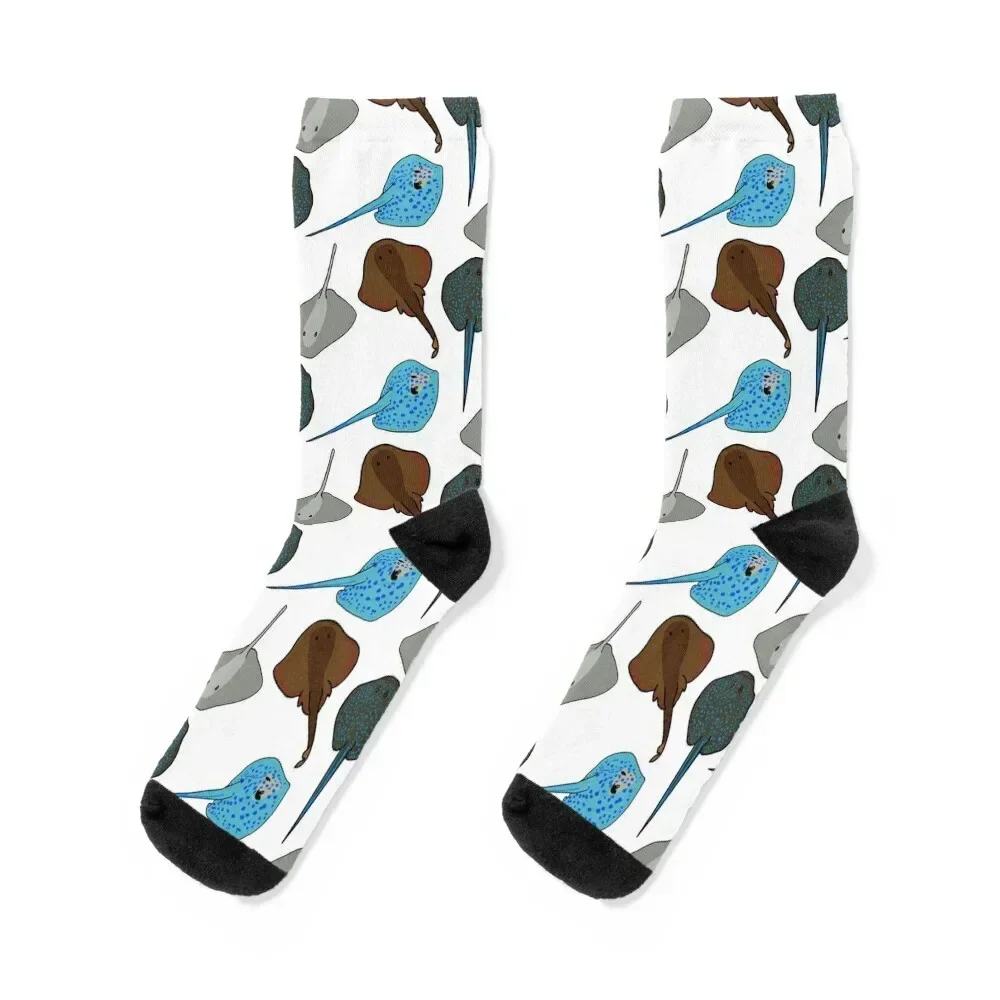 

Sting Rays and Skate Socks Toe sports luxe Hiking boots Children's Boy Socks Women's