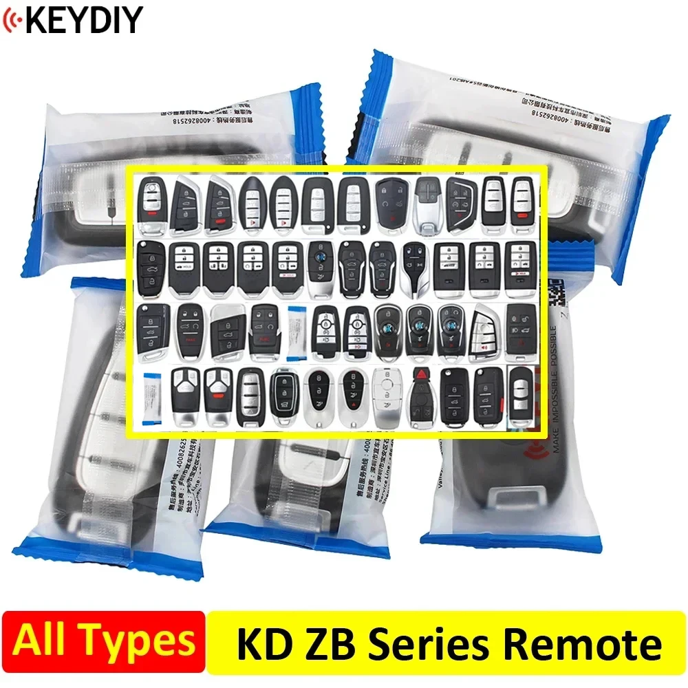 KEYDIY Universal ZB Series KD Smart Key ZB11 ZB12 ZB14 ZB202 ZB21 ZB22 ZB25 ZB26 ZB29 ZB30 ZB31 ZB35 ZB36 ZB42 for KD-X2 KD-MAX