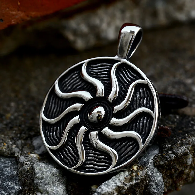 BEIER 2023 New Arrival Apollo Talisman Sun God Pendant For Men Punk Stainless Steel Men\'s Jewelry High Quality Wholesale