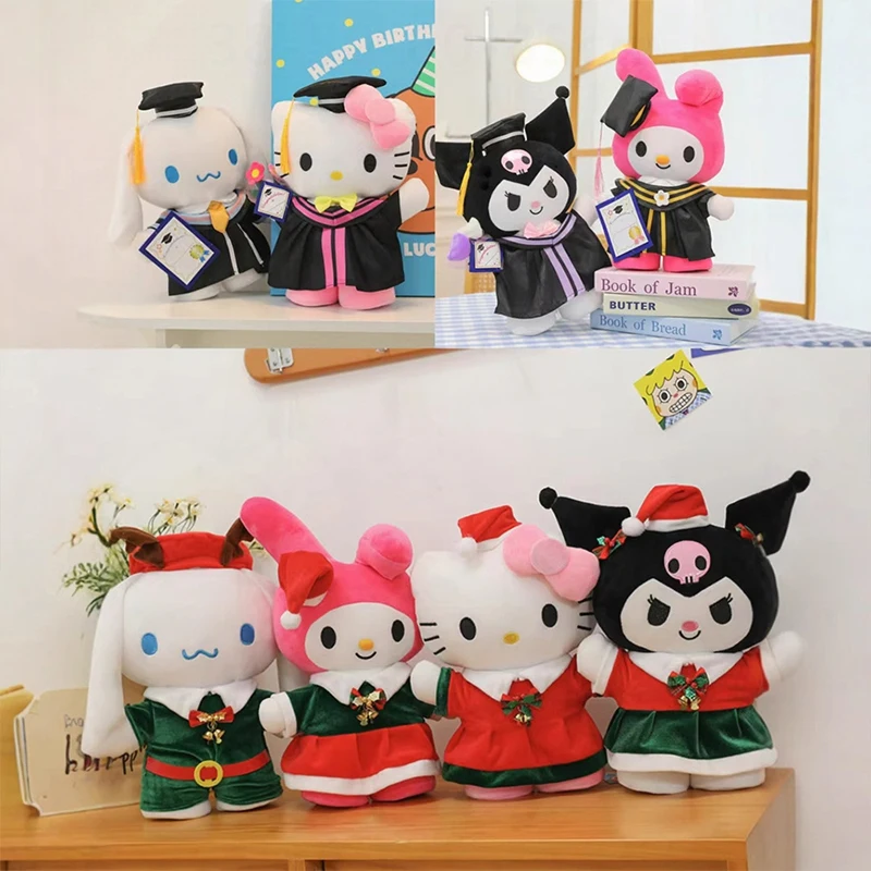 

Плюшевая игрушка для детей, подарок на день рождения, Рождество, мягкая кукла с шляпой доктора, идеально подходит для мальчиков и девочек, подарок на выпускной, гостиная