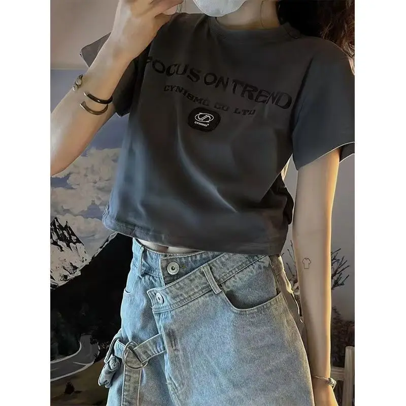 Women Shorts 2024 Summer Sexy Knee-length Denim Design Thin New Arrival Hole Chic Vintage Pockets Fashion All-match Streetwear