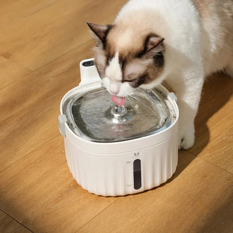 

3.2L Wireless Motion Sensor Cat Fountain Automatic Dog Drinker Filtered Water Dispenser Smart Pet Feeder Intelligent Induction