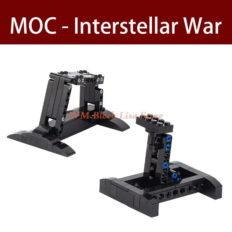 MOC1048 Space War Sci-fi Movie Support For Spaceship Display Stand Bracket Compatible Building Block Toy For Children Decoration