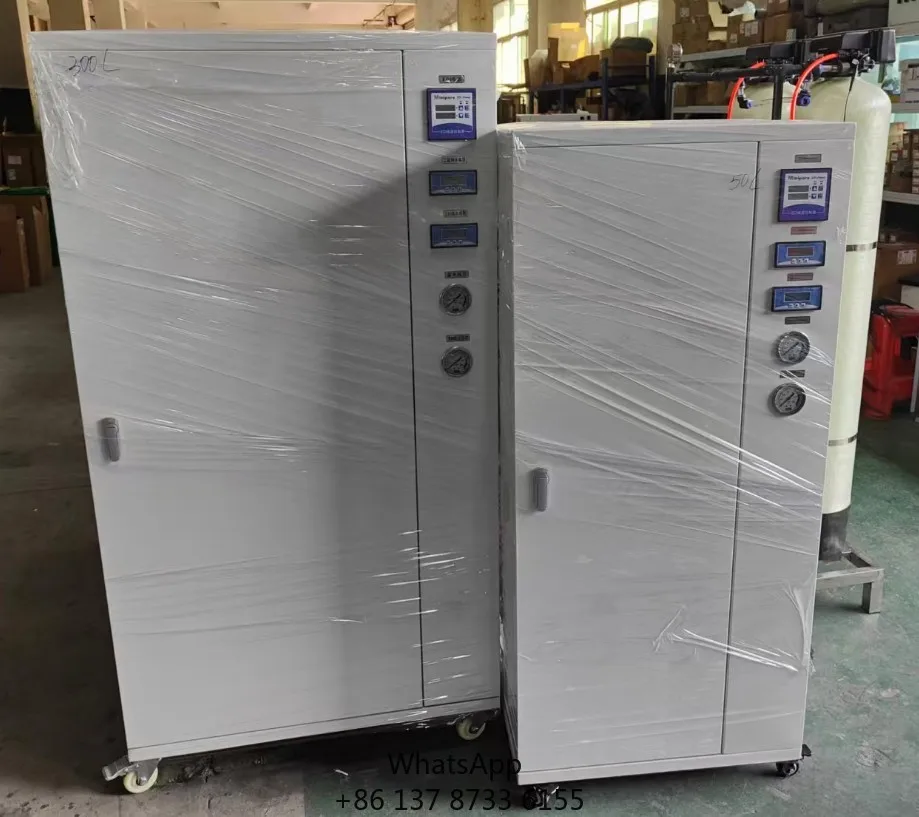 Lab & Industrial Compact Ultra Pure Water Generator 300L/H Max, Dual RO & EDI Integrated, Customizable