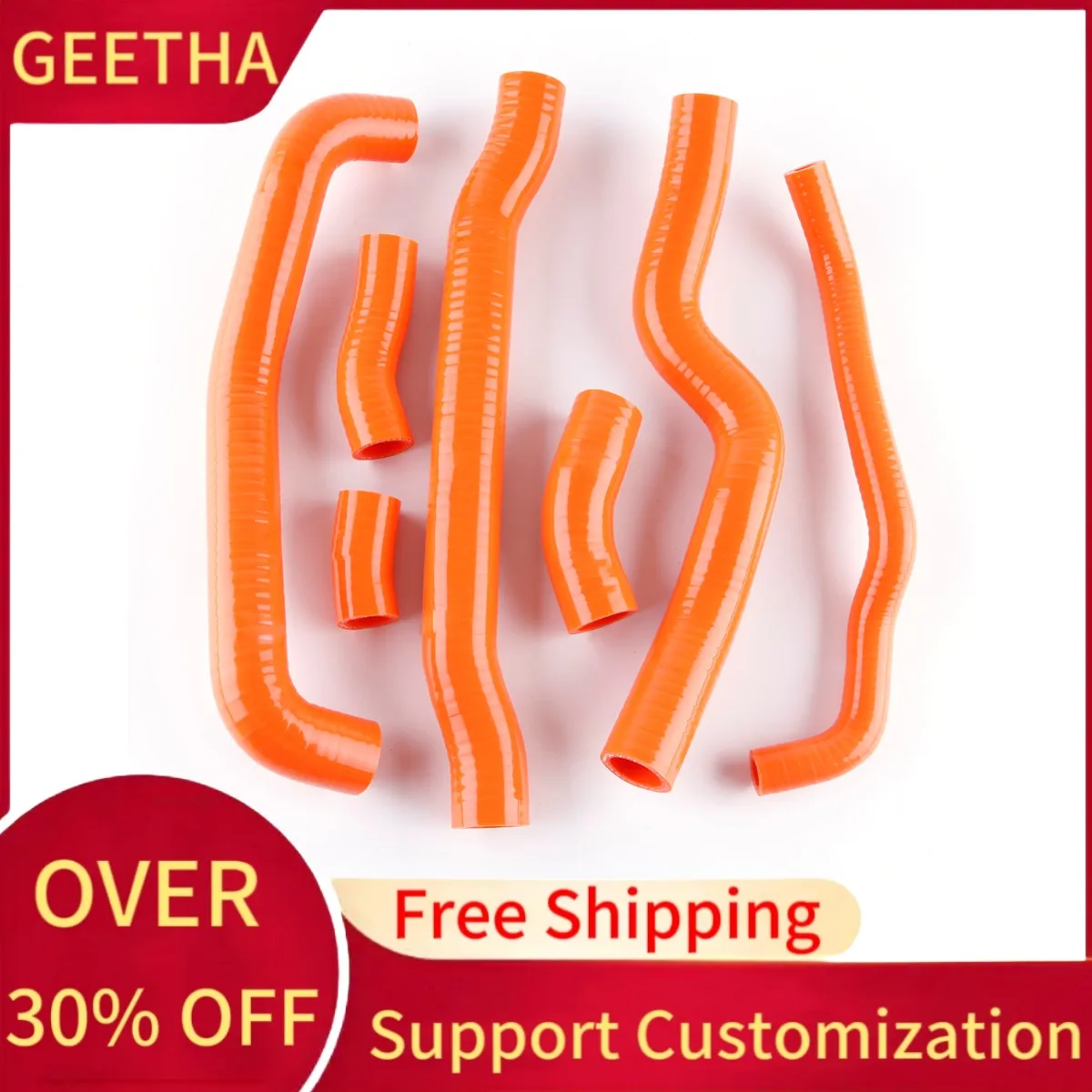 Silicone Coolant Radiator Hose Kit for Honda VTR1000F VTR 1000 F Firestorm 1997-2006