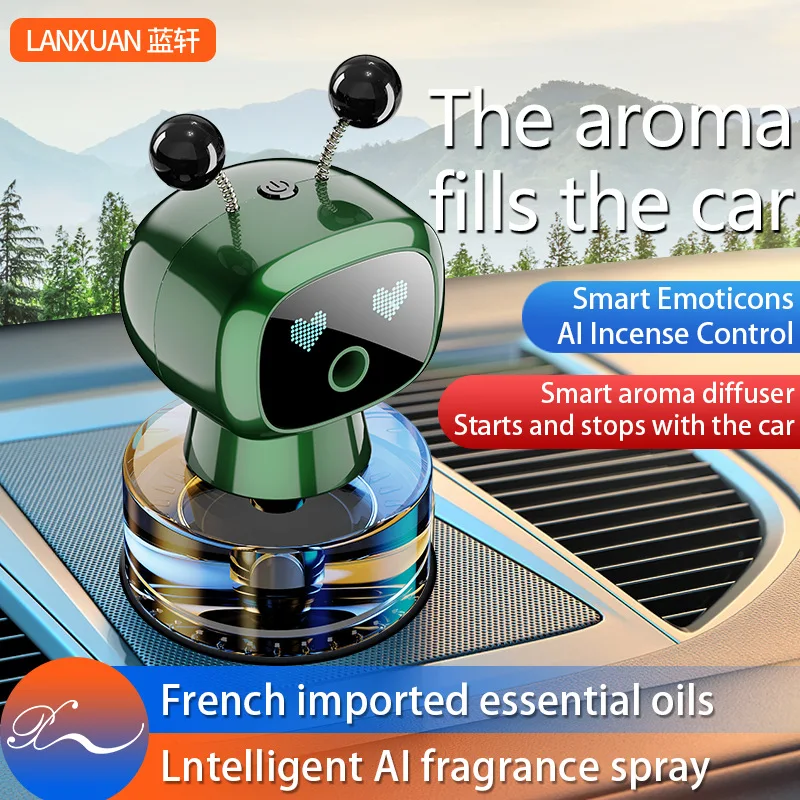 

High grade in car fragrance car perfume, fragrance enhancing car mounted intelligent fragrance machine automatic spray