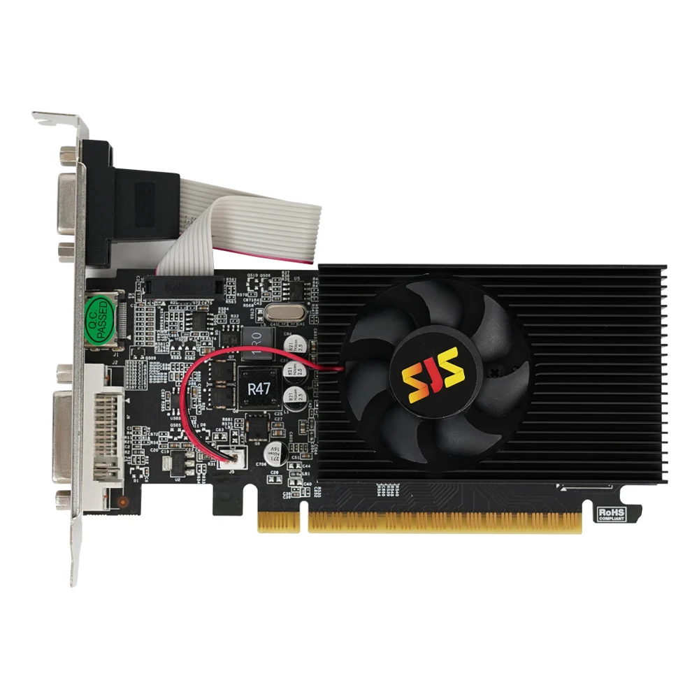 Видеокарта SEJISHI GeForce GT730, 2 ГБ дисплея, Vga-карты DDR3, 128-битная компьютерная видеокарта для игрового ПК NVIDIA GT 730 2GD3 HDMI