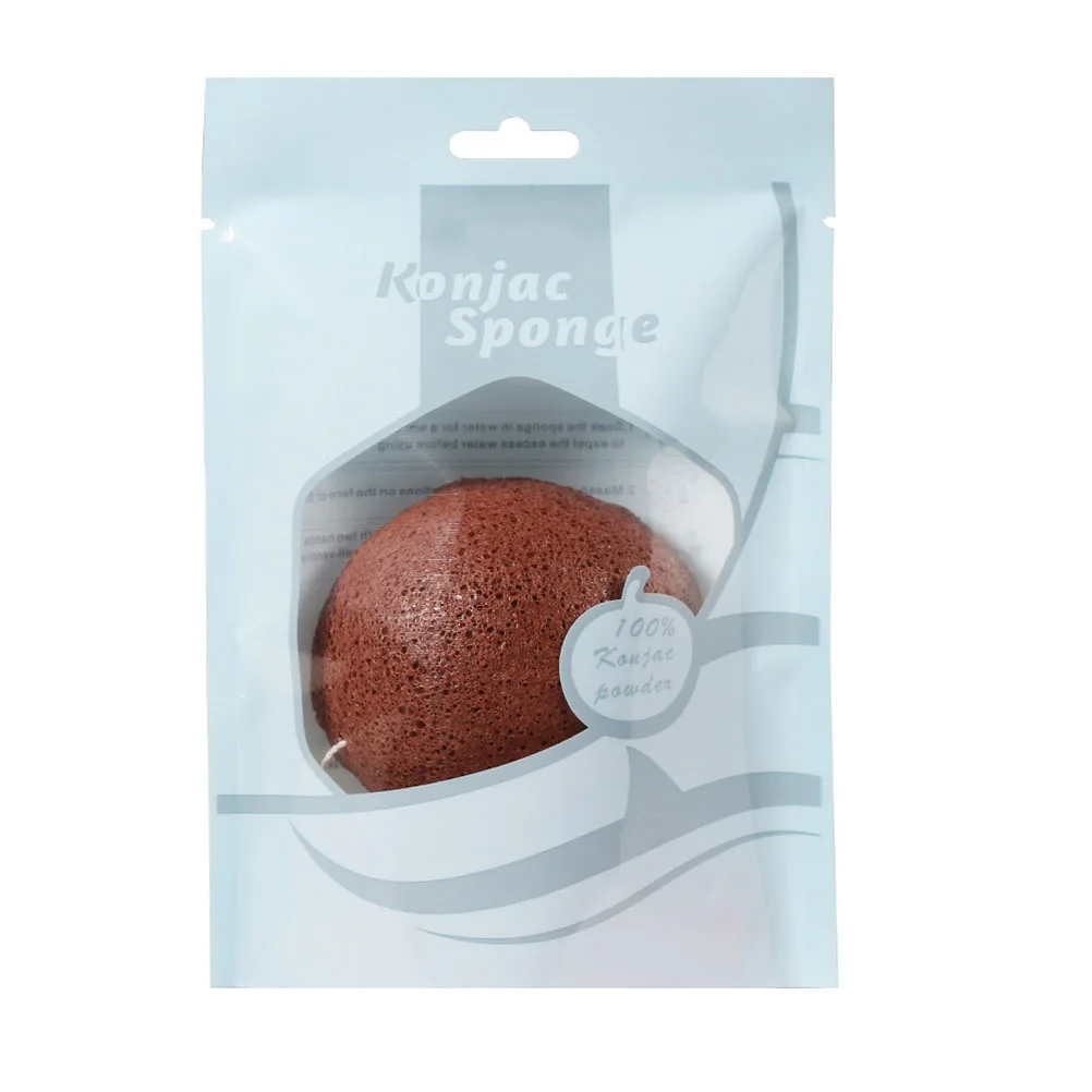 طقم غسيل الوجه مكون من 3 قطع من إسفنجات الوجه المضغوطة للنساء، وسادات غسيل وتقشير ومكياج الجيب